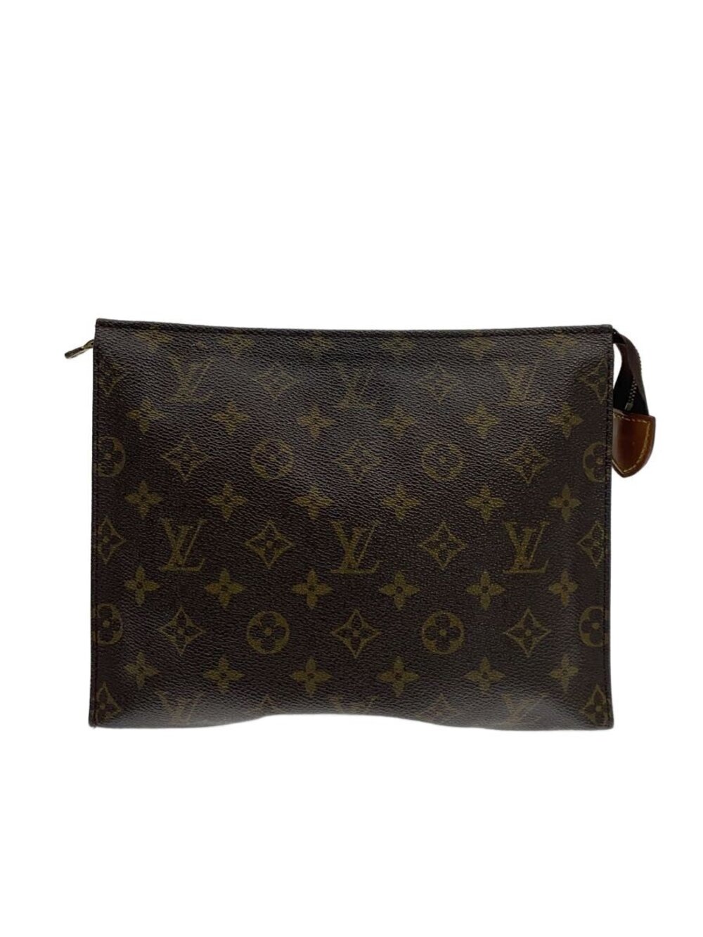 LOUIS VUITTON Pochette Toilette Canvas Brown